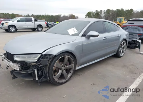 2017 Audi S7 4.0T Premium Plus z USA, uszkodzony, nr VIN WAU2FAFC5HN106910